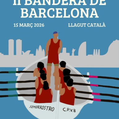 BANDERA DE BARCELONA - LLAGUT CATALÀ