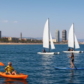 disfrutar del mar en Barcelona