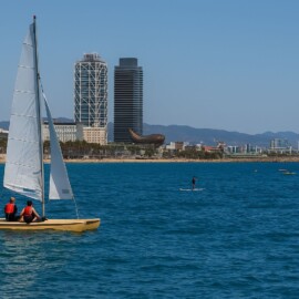 Barcelona desde el agua