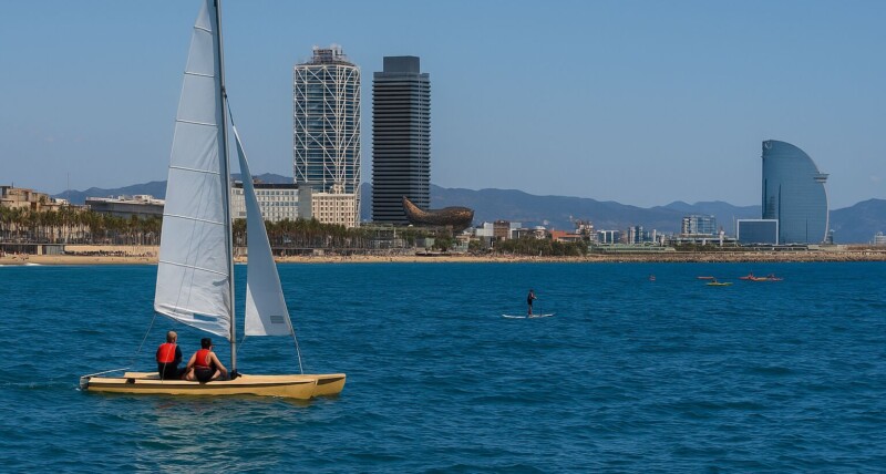 Barcelona desde el agua