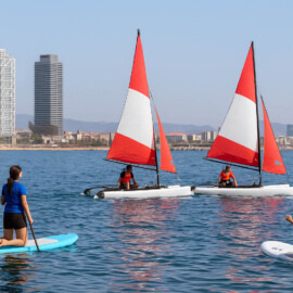 Experiencias náuticas en Barcelona para principiantes