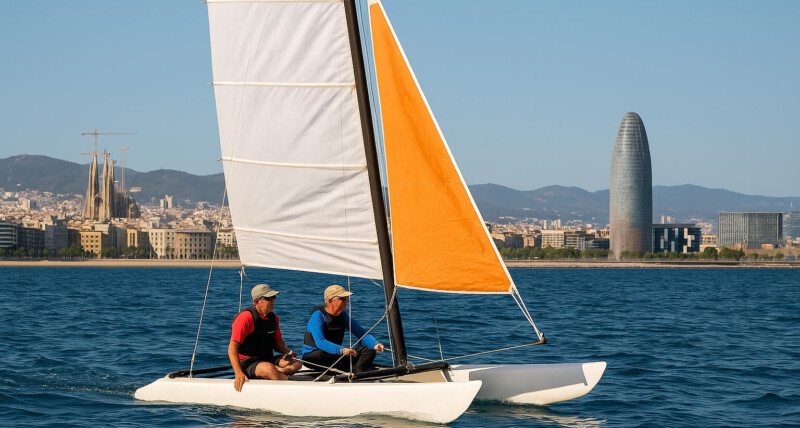 navegar en barcelona