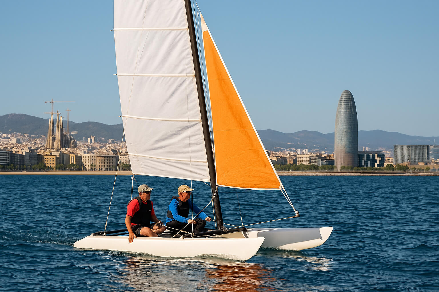 navegar en barcelona