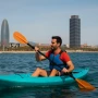 Fer caiac Barcelona: viu la ciutat des del mar amb Club Patí Vela Barcelona