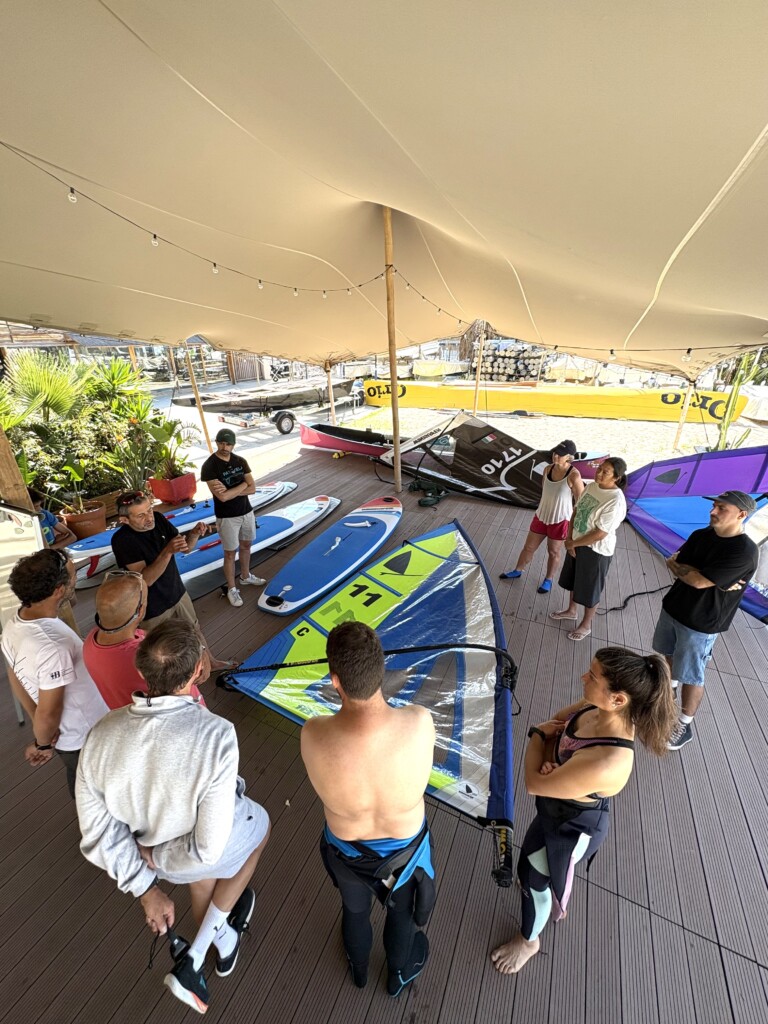 Windsurfer Drassana i Club de Patí Vela Català