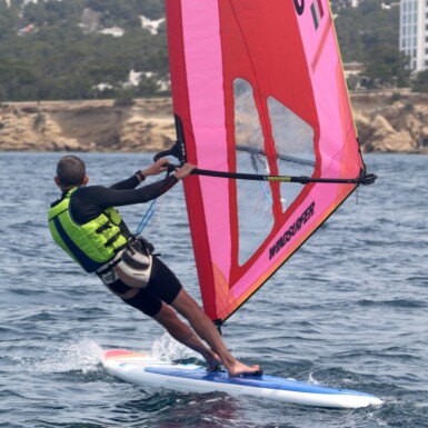 Prova de nivell amb Windsurfer
